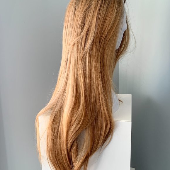 NEW Long Auburn Synthetic Wig - Picture 3 of 4